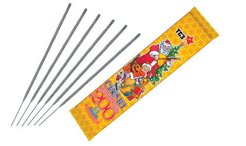  Бенгальские свечи 6 шт 200 мм в пакете  в Кстове